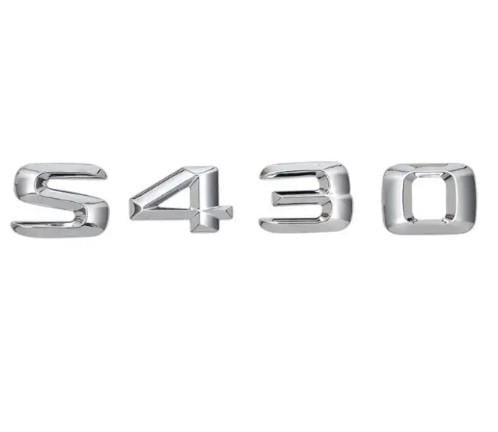 Надпись на багажник эмблема Mercedes S430 (2170039634)