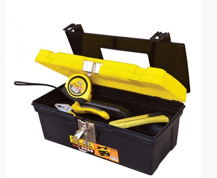 Набор ящиков для инструмента MasterTool 12,5" 16" 19" 3 шт. с металлическими замками (79-2001) - фото 3