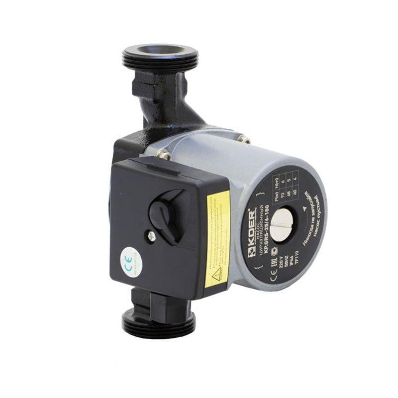 Насос циркуляционный центробежный KOER KP.GRS-25/6-180 (KP0249) Насос циркуляционный центробежный KOER KP.GRS-25/6-180 (KP0249)