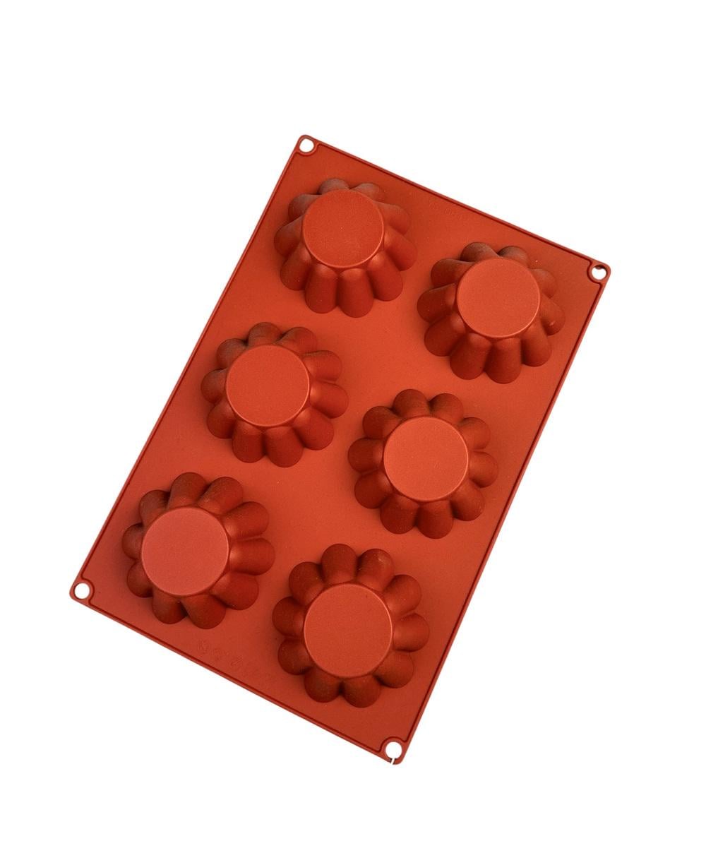 Форма силиконовая One Chef Профи Корзина 86 мм 6 ячеек (33537966)