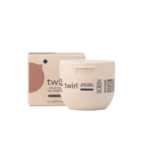 Шампунь твердый для вьющихся волос Screen Purest Twirl Solid Curly Veg Shampoo 100 мл (35282)