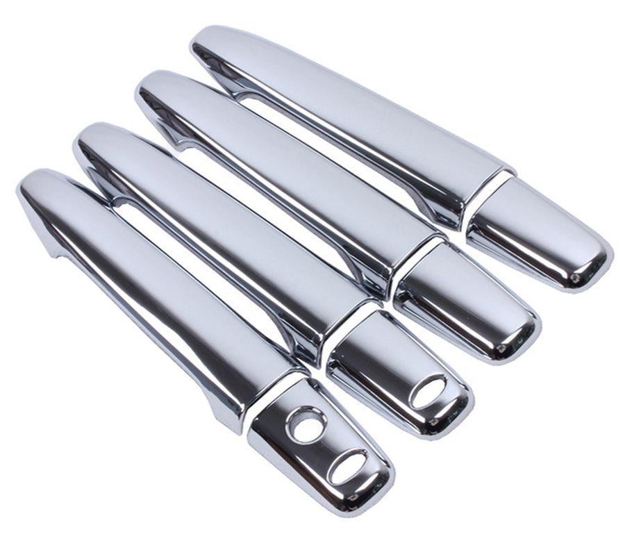 Накладки на ручки дверей Mitsubishi Outlander 3/XL/ASX/Lancer X/Outlander Sport 4 шт. Хром (27450859)