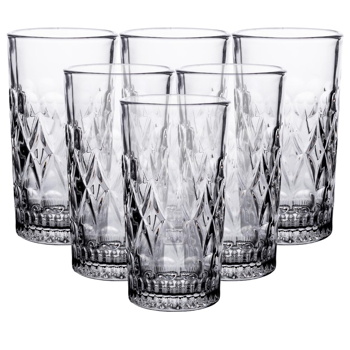 Набір склянок Lirmartur високих 6 шт. по 300 мл (HP-YH-14)