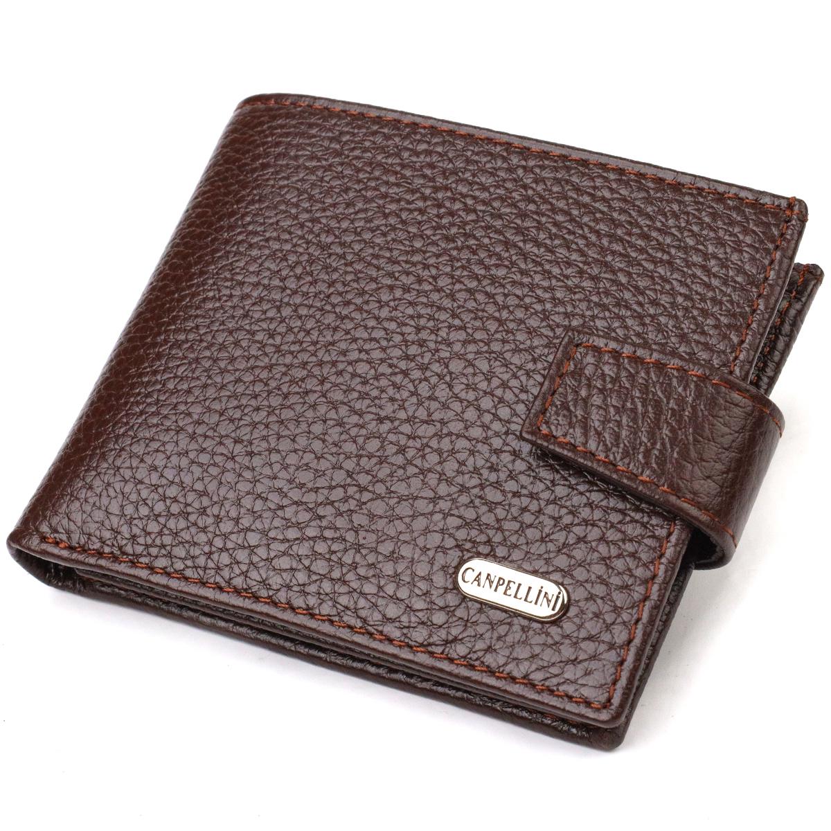 Портмоне мужское кожаное Canpellini 21881 Коричневый (55660)