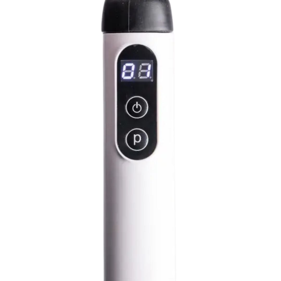 Массажер перкуссионный Fascial Gun Massage 4 насадки Белый - фото 3