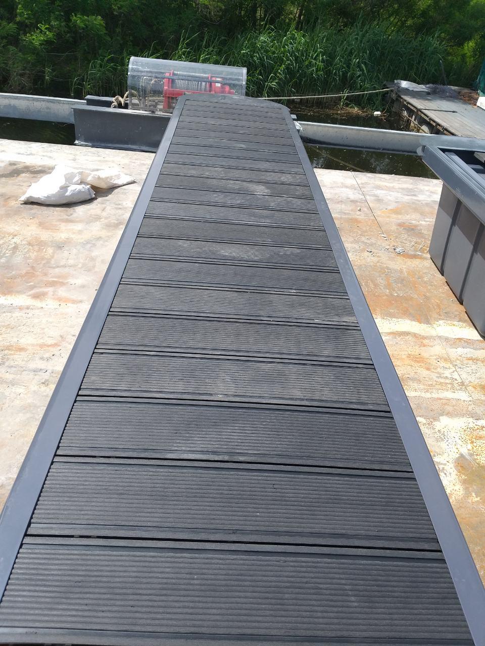 Дошка терасна Tardex Professional ДПК 150х20х2200 мм Антрацит (13462180) - фото 2