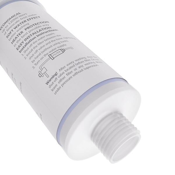 Фильтр от накипи для стиральных машин FitAqua AWF-WSM G3/4" 35°C 5 bar с кристаллами полифосфата (2575642707) - фото 3