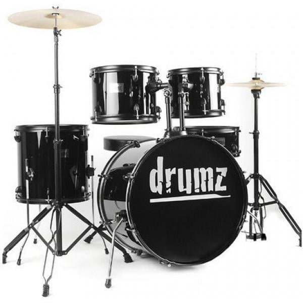 Ударная установка Premier 5195bk-s drumz rock22 Black-w RTP (48640) - фото 1