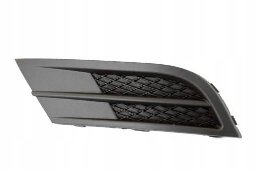Решітка бампера AVTM Volkswagen Jetta VI 14 ліва без отворів для протитуманок (7435 913)
