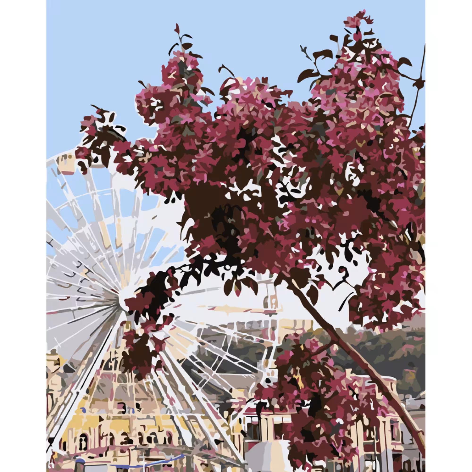 Картина по номерам Strateg Контрактовая площадь 30x40 см (SS-6590)