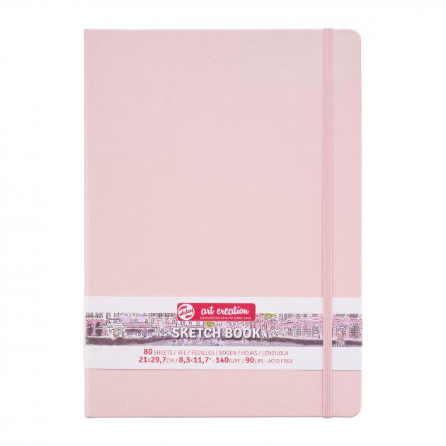 Блокнот для графики Talens Art Creation Royal Talens 140 г/м2 21х29,7 см 80 листов Pastel Pink (Az-263803)