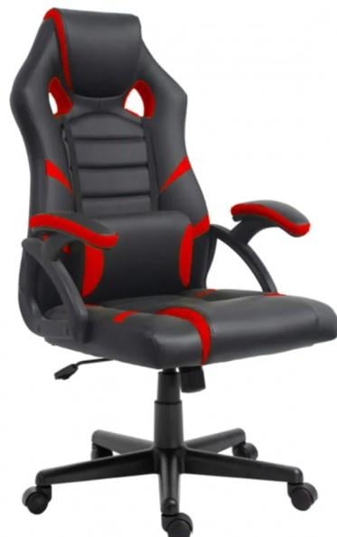 Кресло игровое вращающееся KL-435 Черно-красный (2889510959)