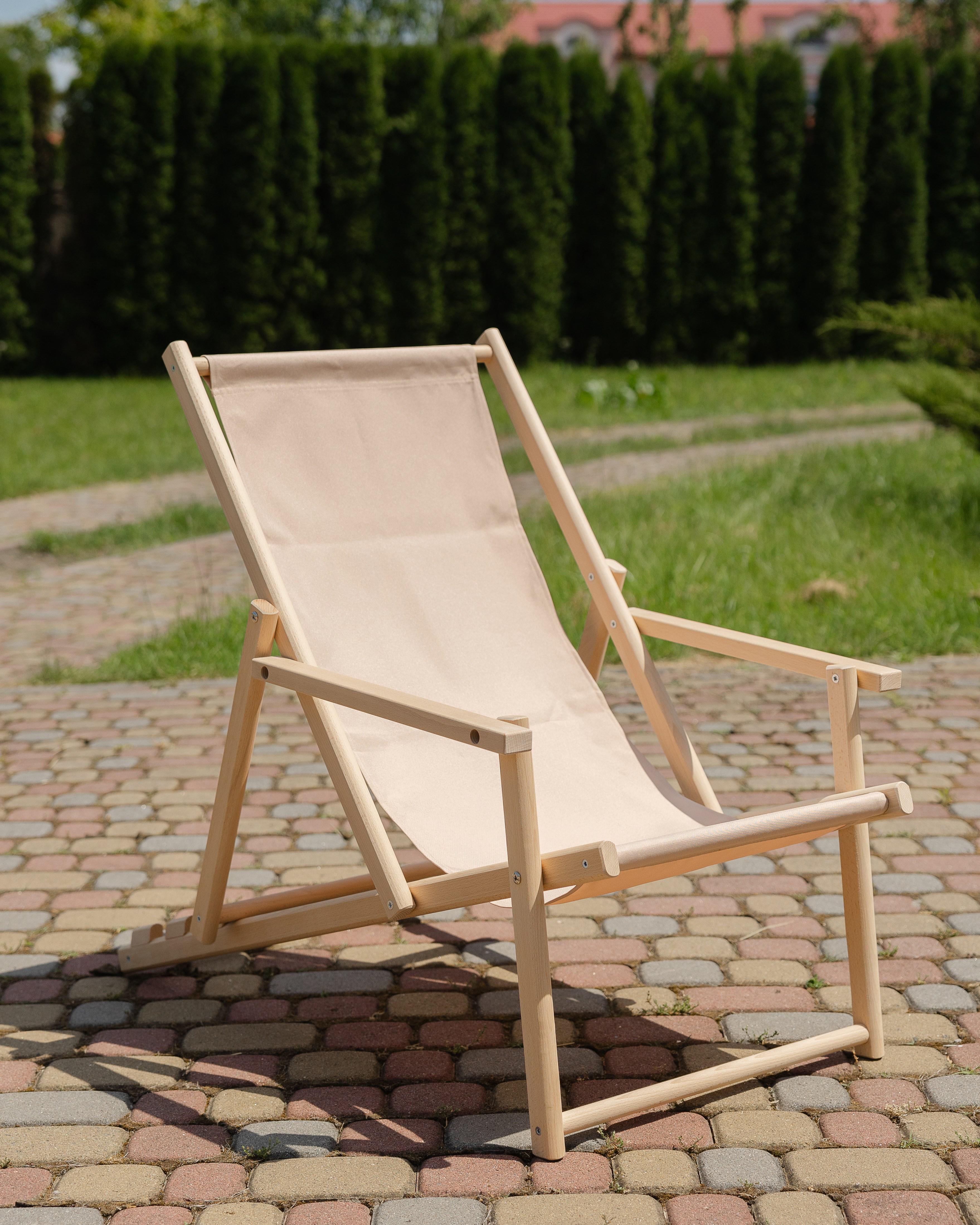 Шезлонг дерев'яний розкладний XRmaster Капучино (0002236) - фото 4 Шезлонг дерев'яний розкладний XRmaster Капучино (0002236) - фото 4