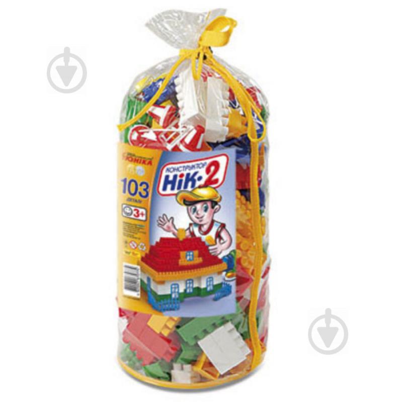 Конструктор детский НИК-2 103 детали Юника (0774)