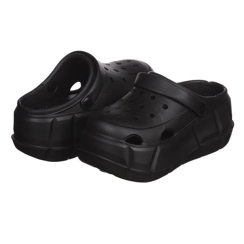 Шлепанцы женские PLPS 2408-3 из пены р. 35-36 Черный (90115)