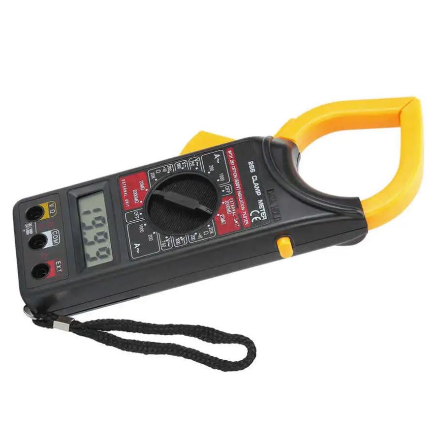 Клещи-тестер цифровые токоизмерительные DT-266 с функцией мультиметра - фото 3 Клещи-тестер цифровые токоизмерительные DT-266 с функцией мультиметра - фото 3