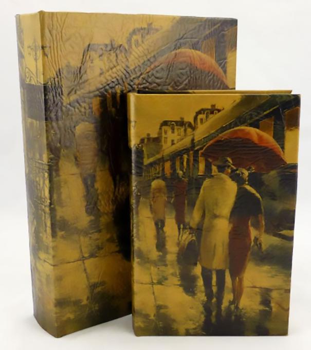 Шкатулка книга Гранд Презент Пара 2 шт. (27-KSH-PU155)