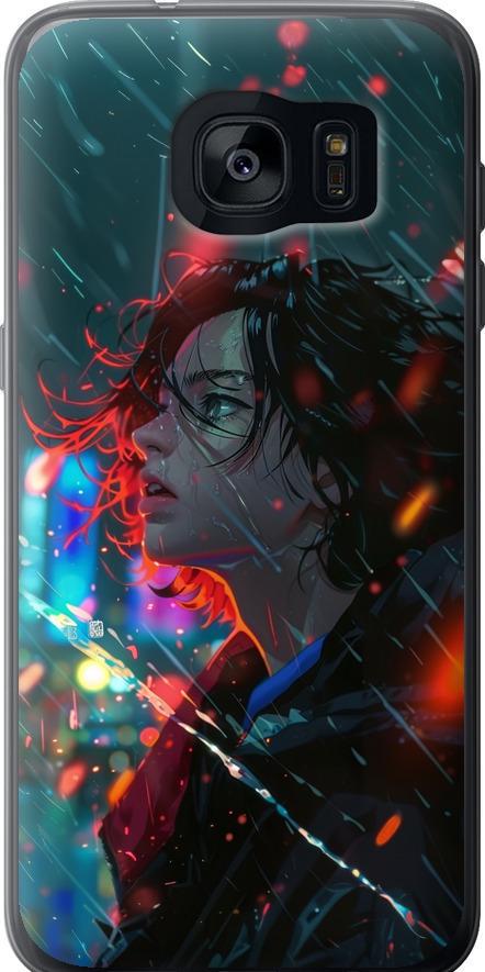 Чехол на Samsung Galaxy S7 Edge G935F Ночные огни (6096t-257-42517) Чехол на Samsung Galaxy S7 Edge G935F Ночные огни (6096t-257-42517)