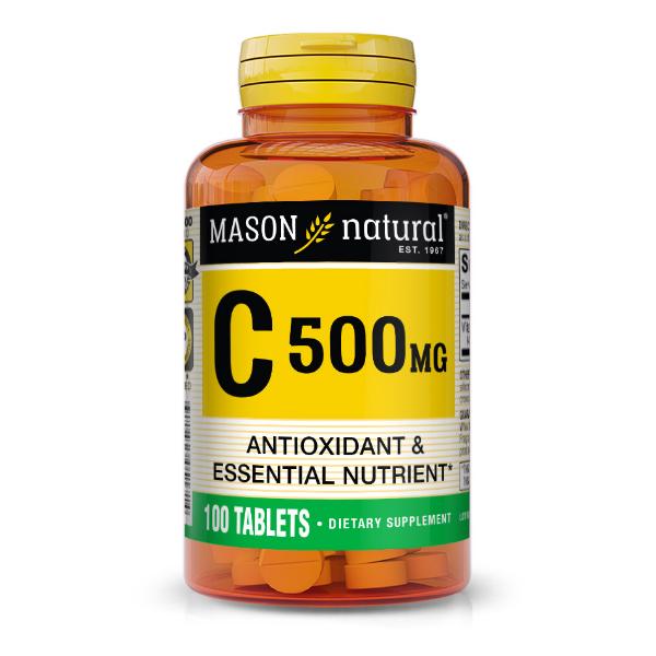 Вітамін C Mason Natural Vitamin C 500 мг 100 таблеток (000021169)