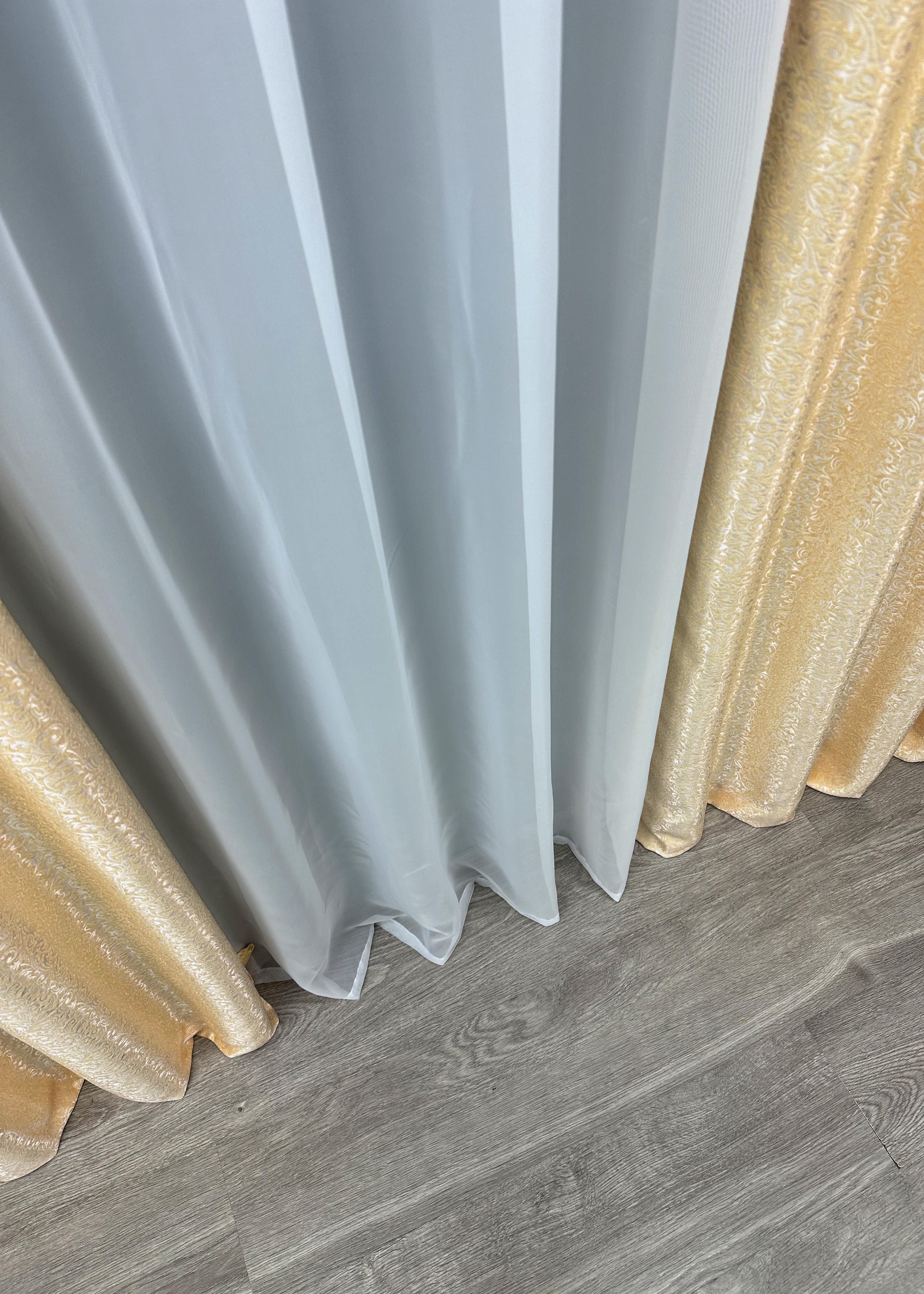 Комплект штор VR-Textil № 1727ш жаккард 150х285 см 2 шт. Кремовый (33-0649) - фото 10 Комплект штор VR-Textil № 1727ш жаккард 150х285 см 2 шт. Кремовый (33-0649) - фото 10