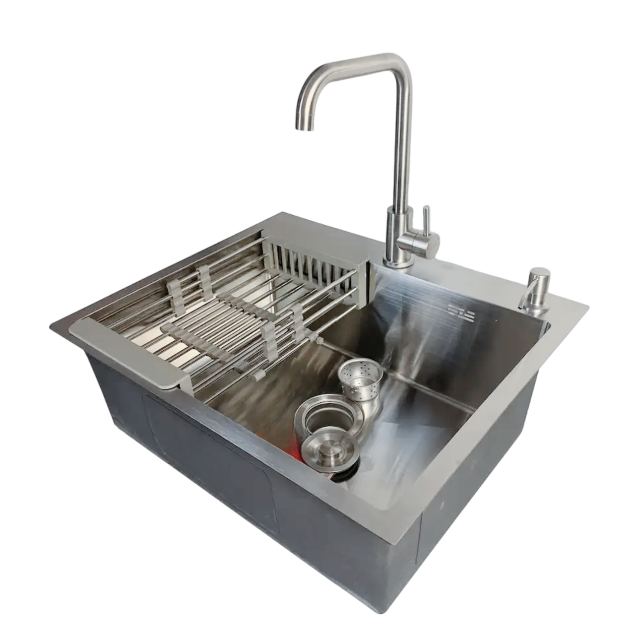 Комплект кухонной мойки KRP Gebürstet-6050HM (2472422080)