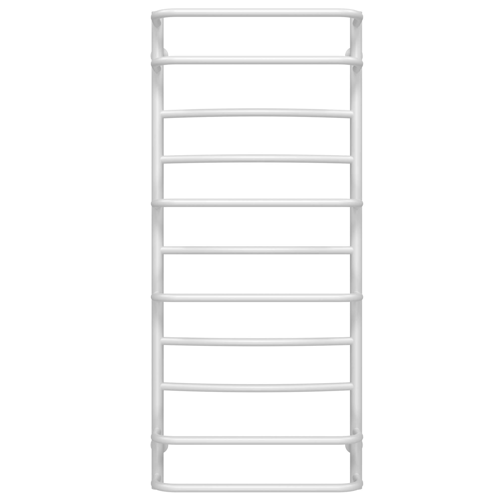 Полотенцесушитель водяной Deffi Аквамикс П11 боковое правое подключение нержавеющая сталь 500х1200 мм Белый (C.AM.120.50.11.W.C)