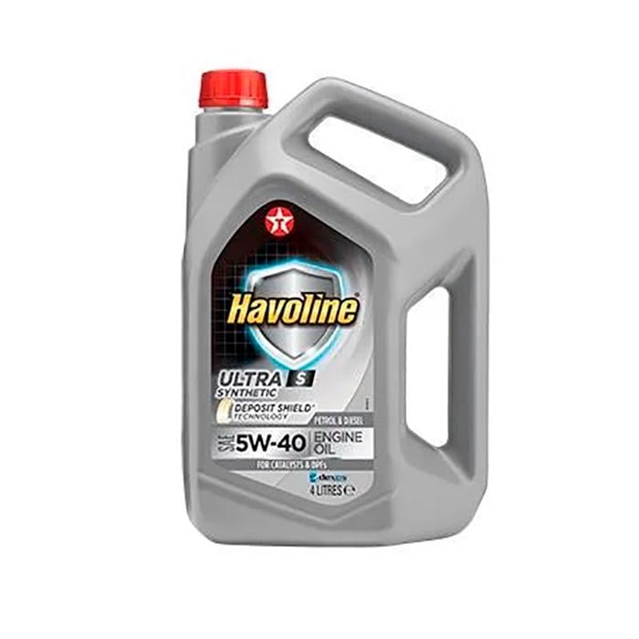 Моторне мастило автомобільне Texaco HAVOLINE ULTRA S 5W-40 4 л (801339MHE)