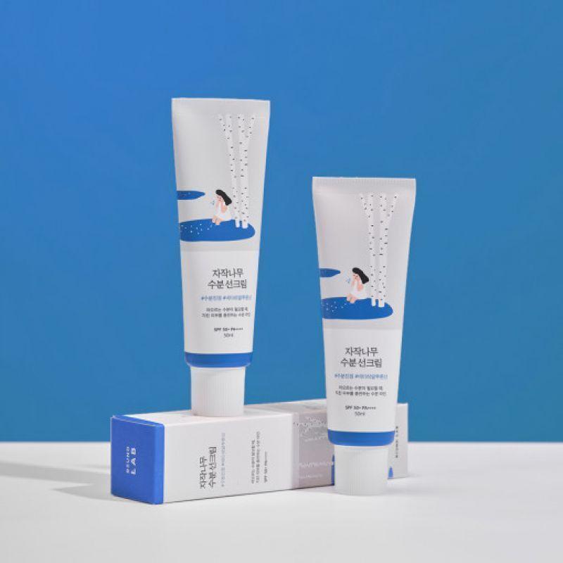 Крем солнцезащитный легкий ROUND LAB Birch Juice Moisturizing Sun Cream SPF50+ PA++++ 50 ml - фото 4 Крем солнцезащитный легкий ROUND LAB Birch Juice Moisturizing Sun Cream SPF50+ PA++++ 50 ml - фото 4