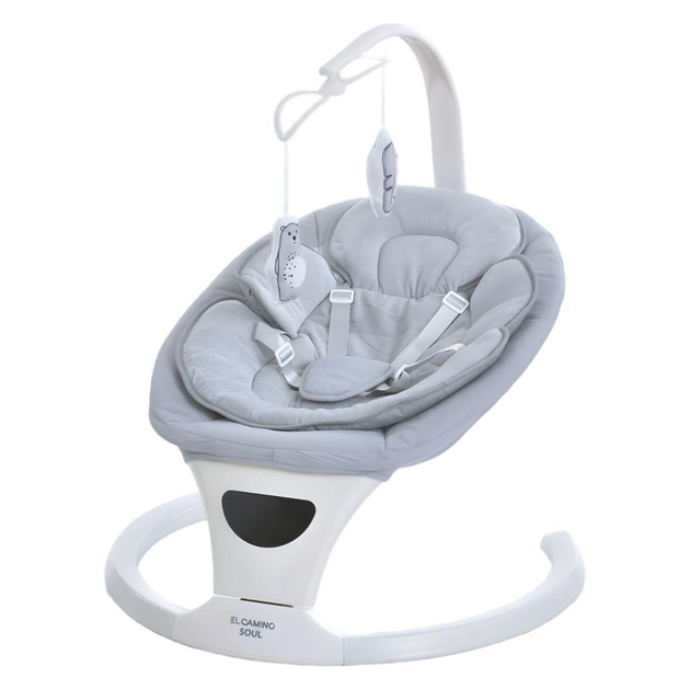 Центр заколисуючий El Camino ME 1175 SOUL з пультом керування Сірий - фото 1 Центр заколисуючий El Camino ME 1175 SOUL з пультом керування Сірий - фото 1