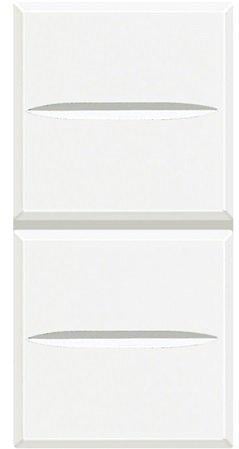 Кнопка выключателя BTicino Bticino Axolute 2Р 10 А 250 В Белый