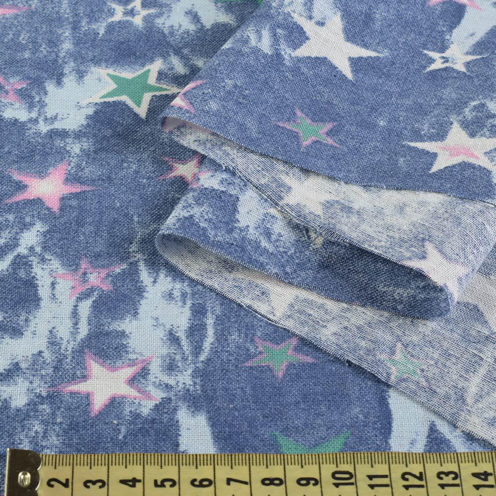 Тканина льон ширина 140 см Блакитний (12623.026) - фото 3 Тканина льон ширина 140 см Блакитний (12623.026) - фото 3