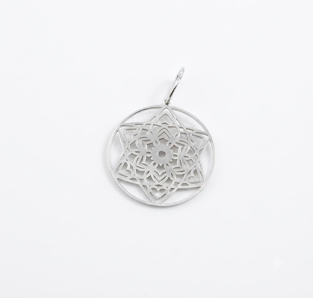 Кулон оберег из серебра Maxi Silver 9644 Мандалы любви (89644)