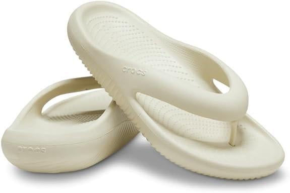 Шльопанці в'єтнамки жіночі Crocs Mellow Flip Bone р. 41-42 Бежевий (27590)