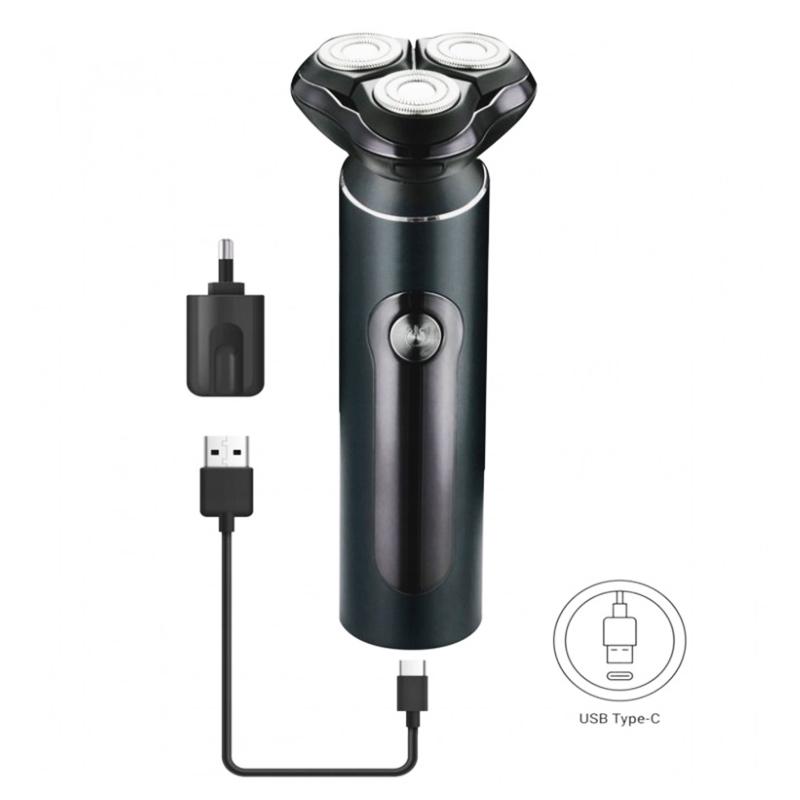 Електробритва роторна дорожня 3в1 ADLER AD 2940 з тримером для бороди, носа та вух LCD дисплей USB Чорний - фото 6 Електробритва роторна дорожня 3в1 ADLER AD 2940 з тримером для бороди, носа та вух LCD дисплей USB Чорний - фото 6