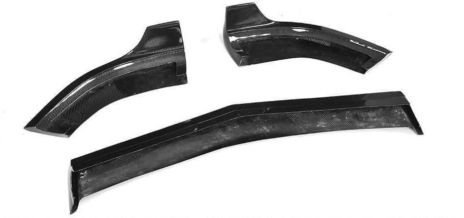 Накладка на передний бампер Lip DDCarbon V1 для CLS63 AMG SD 2011-2014/Mercedes CLS C218 2011-2018 карбон (148107)