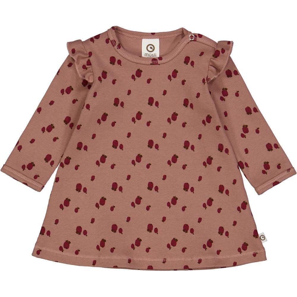 Сукня дитяча для дівчинки Green Cotton 56 см Кавовий (251112100)