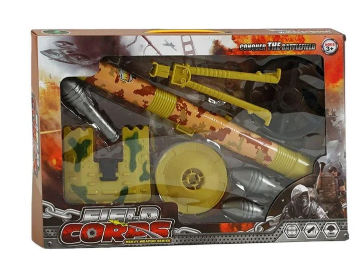 Миномет "Field Corps" с 3 снарядами и подсветкой ( 143711)