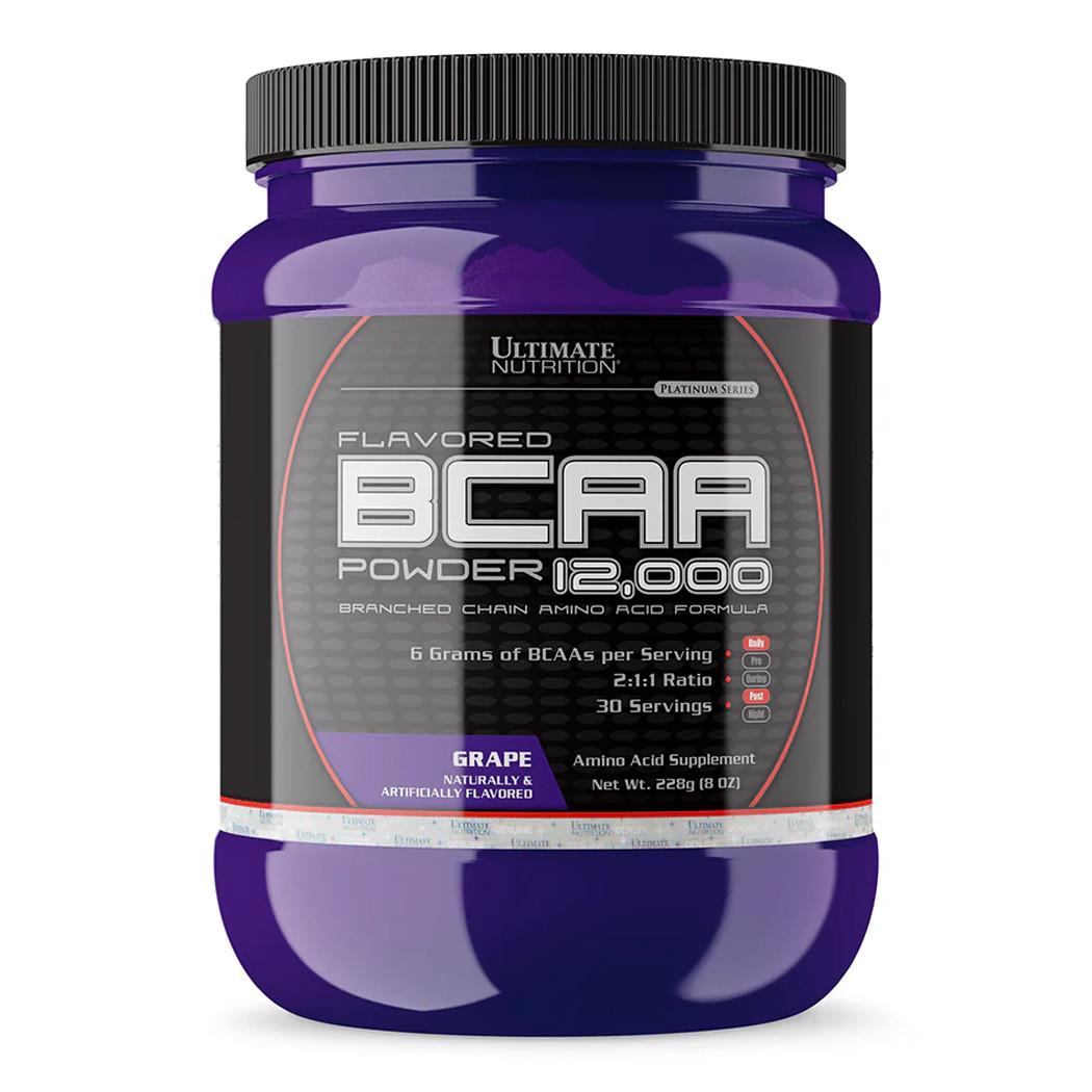 Аминокислота Ultimate Nutrition BCAA 12,000 Powder Виноград 228 г (09039-03) Аминокислота Ultimate Nutrition BCAA 12,000 Powder Виноград 228 г (09039-03)