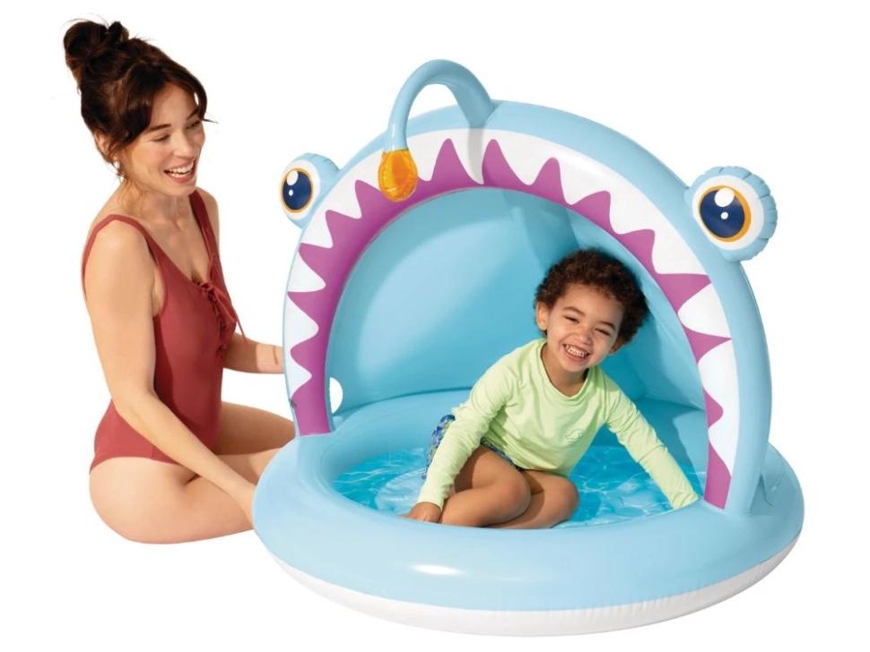 Дитячий басейн Intex з навісом та надувним дном - фото 7 Дитячий басейн Intex з навісом та надувним дном - фото 7