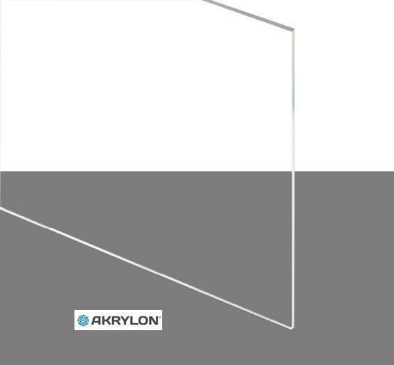 Акрил экструдированный Akrylon 01,5x2050x1012 мм Прозрачный (00012984) - фото 1