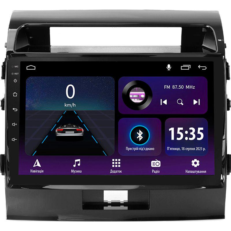 Штатная магнитола Sigma E10232 2/32 GB для Toyota Land Cruiser 11 200 2007-2015 г. F1 10" (AR-83070)