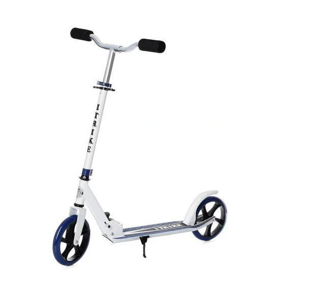 Самокат двухколесный складной iTrike SR 2-010-10-W-BL Белый