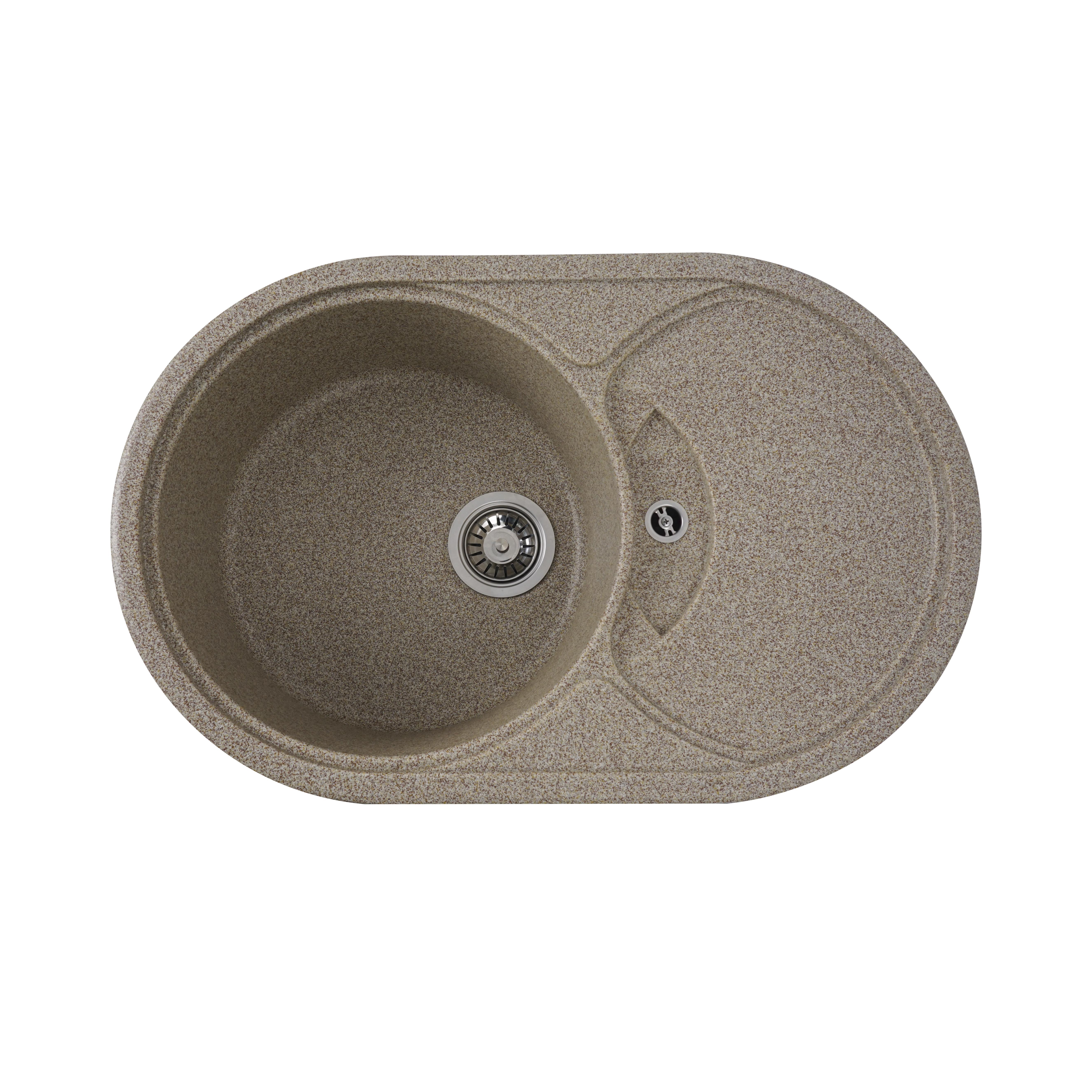 Мойка для кухни Platinum 7750 Gazzo гранит глянец Карамельный (000024892) Мойка для кухни Platinum 7750 Gazzo гранит глянец Карамельный (000024892)