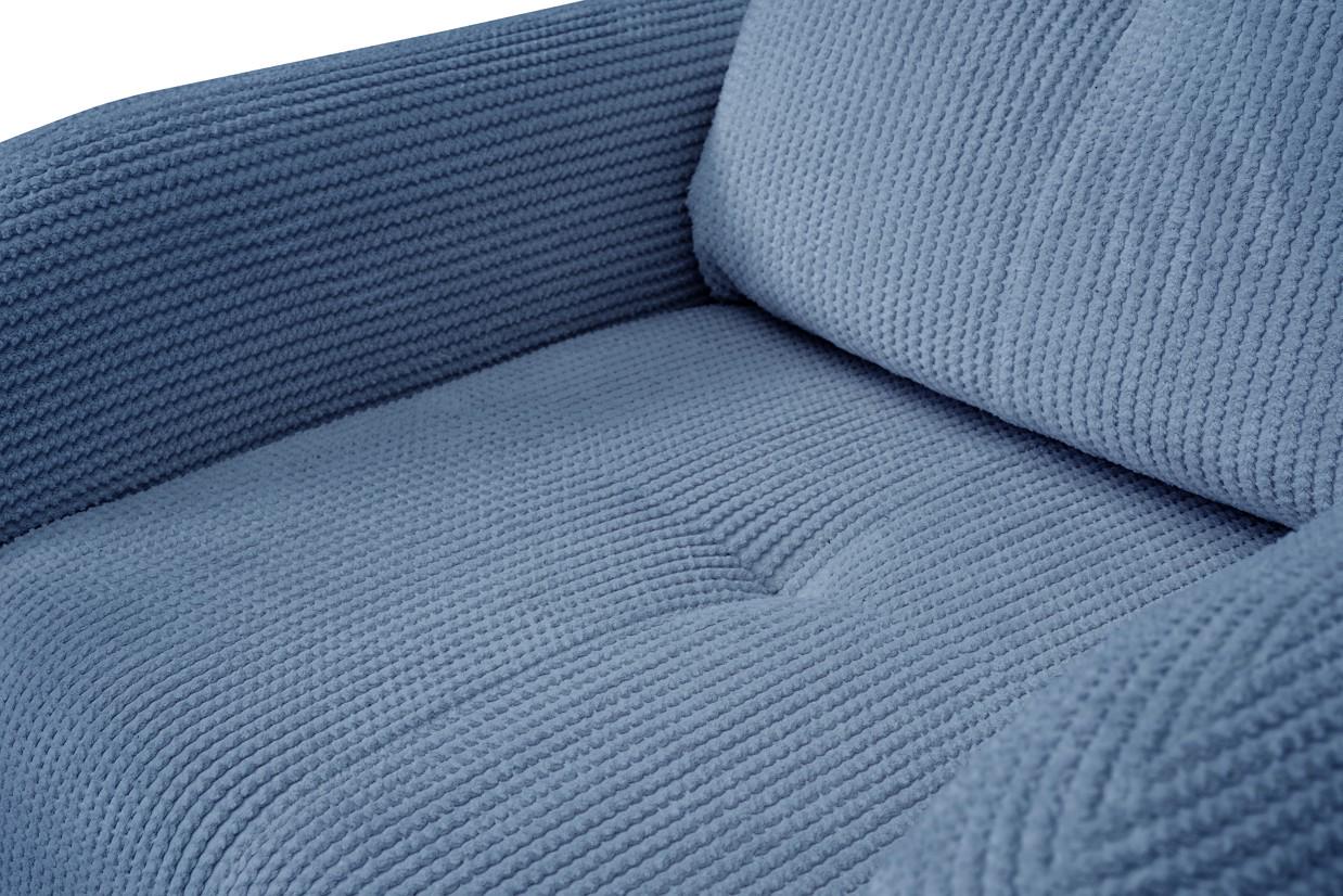 Мягкое кресло Perfect Home Cloud из натурального дерева/ДСП/ткань Elma 14 Синий (49733) - фото 5 Мягкое кресло Perfect Home Cloud из натурального дерева/ДСП/ткань Elma 14 Синий (49733) - фото 5