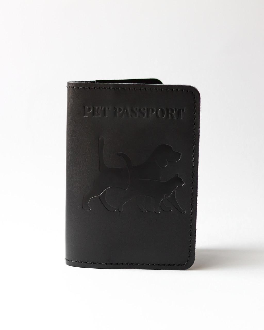 Обкладинка для ветеринарного паспорта Pet Passport Чорний (2050742697) Обкладинка для ветеринарного паспорта Pet Passport Чорний (2050742697)