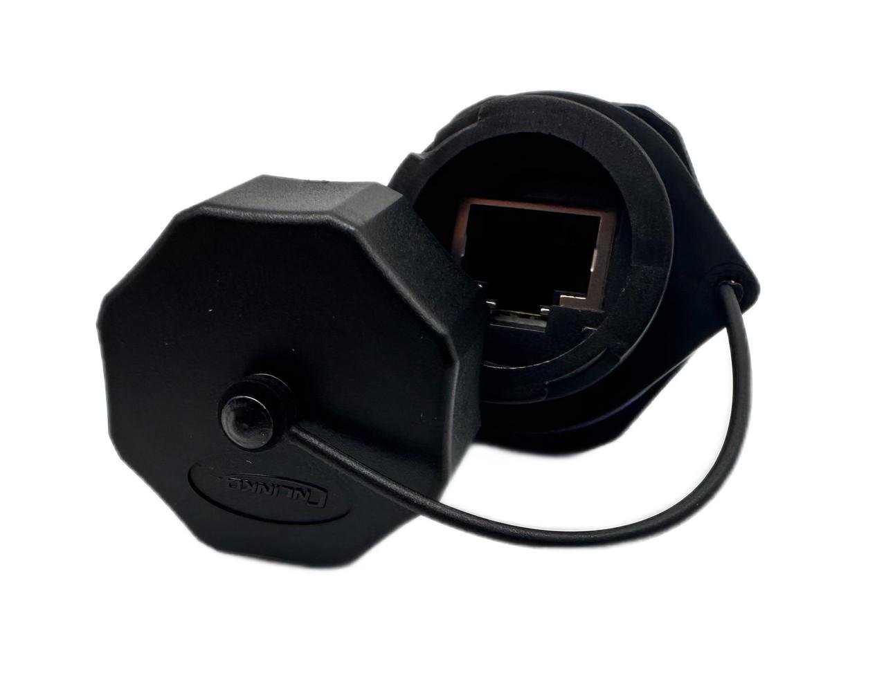 Роз'єм RJ45 розетка CNLINKO YT-RJ45-JSX-01-001 на панель IP67 (2291454302) - фото 4 Роз'єм RJ45 розетка CNLINKO YT-RJ45-JSX-01-001 на панель IP67 (2291454302) - фото 4