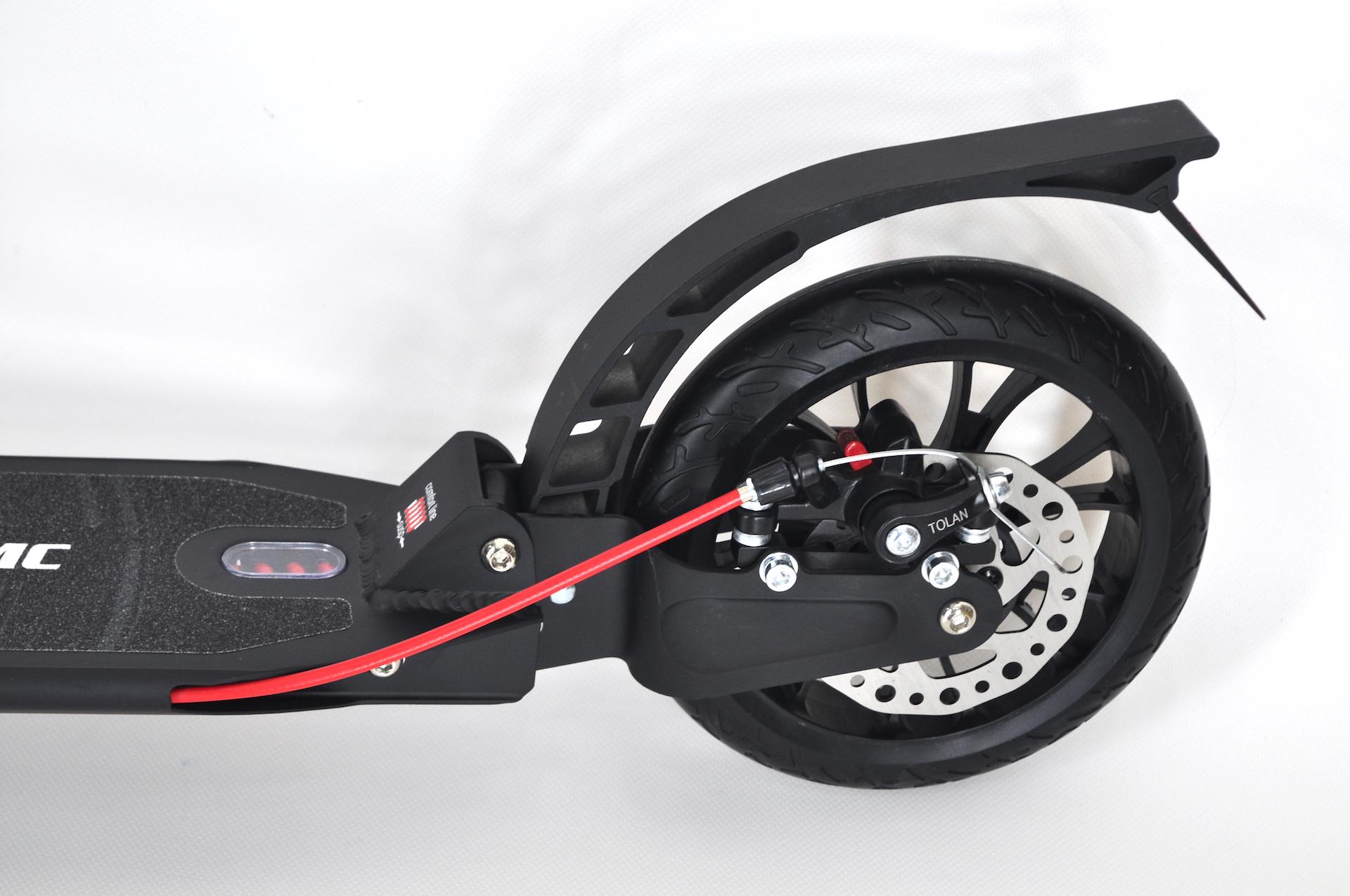 Самокат Maraton GMC з дисковим гальмом та амортизаторами/ремінь Зелений - фото 7