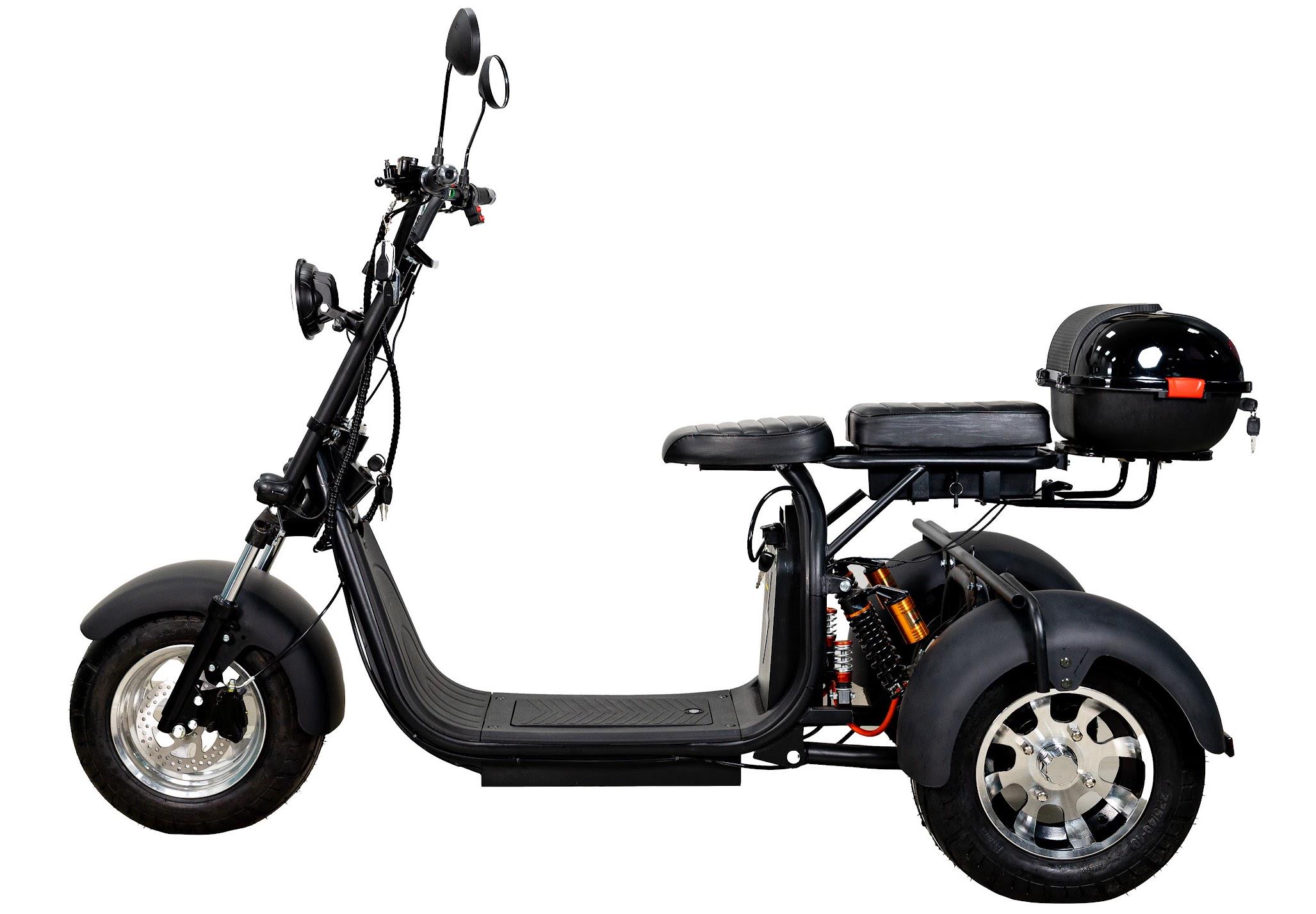 Електроскутер ATLAS Hunter 2500 W Black (2009) - фото 1 Електроскутер ATLAS Hunter 2500 W Black (2009) - фото 1