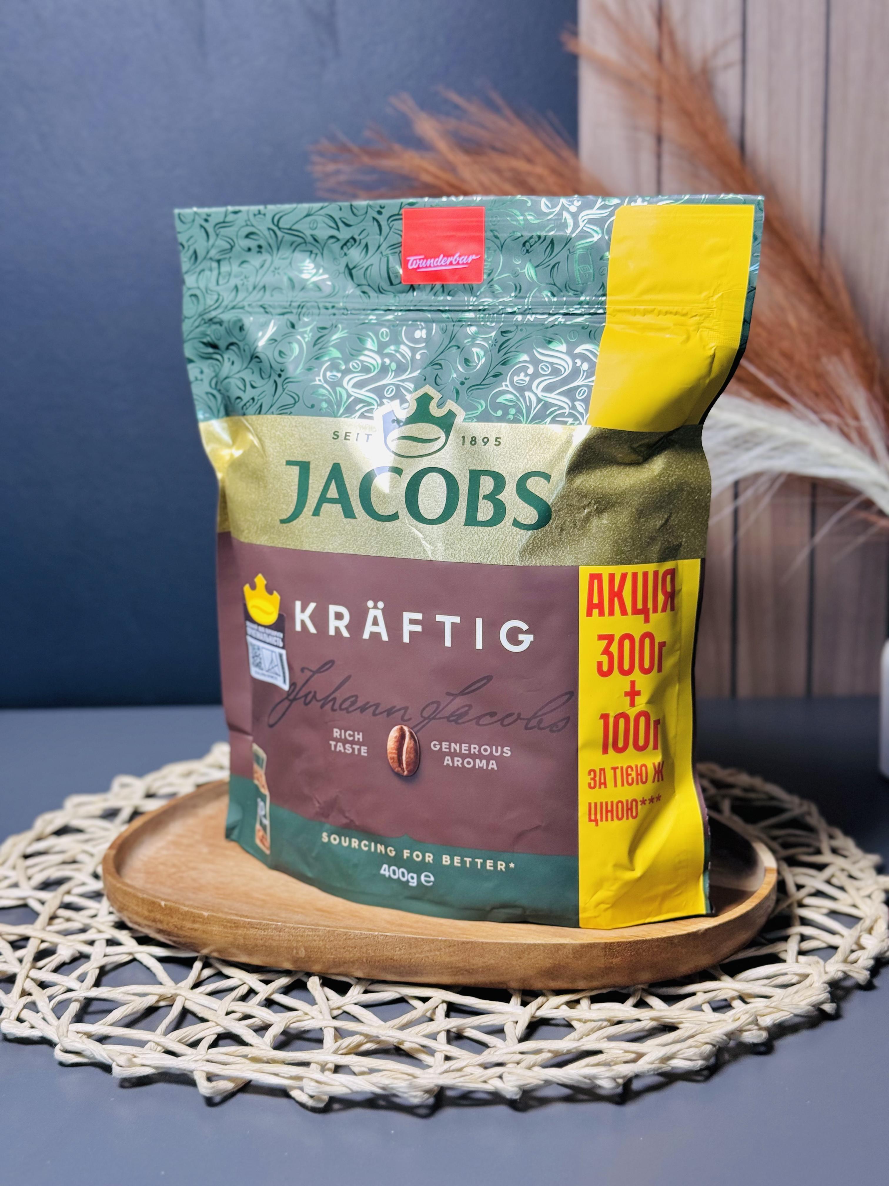 Кава розчинна Jacobs Kraftig 400 г
