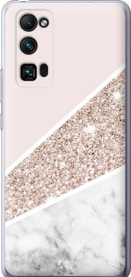 Чехол на Huawei Honor 30 Pro Пастельный мрамор (4342u-1920-42517)